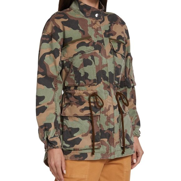 NWT Veronica Beard Sumner Camo Anorak Jacket - Picture 2 of 16